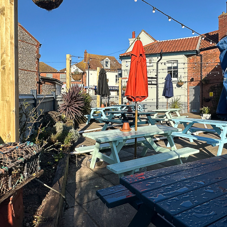 Pub Garden in Sheringham