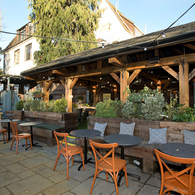 Beer Garden at The Waterside Inn Ware Beer Garden at The Waterside Inn Ware