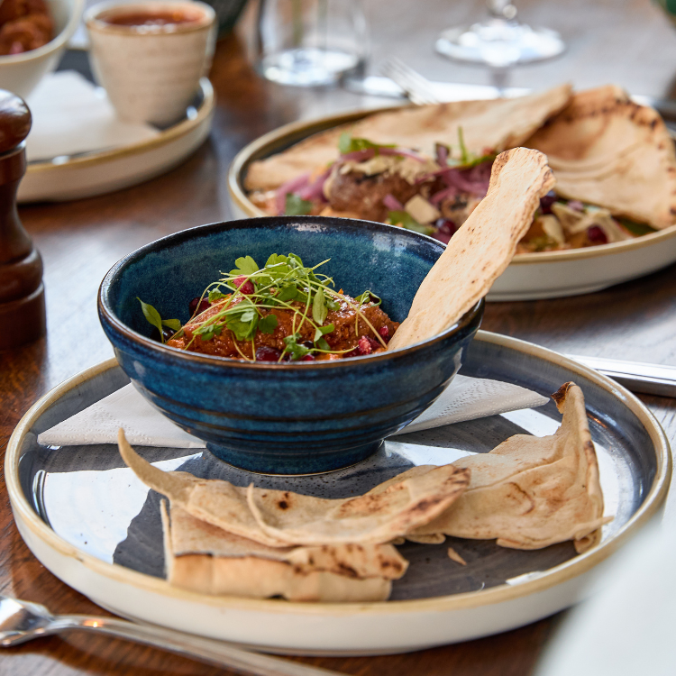 Enjoy great food in a beer garden in Balloch