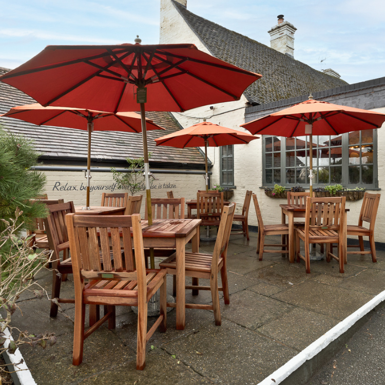 Pub Garden in Leamington Spa