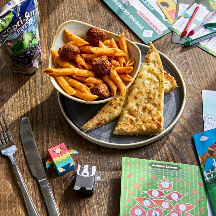 Pasta Main for Young Guests at Heritage Pubs