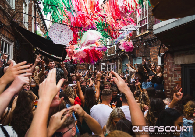 Queen's Court & Pride Courtyard Parties