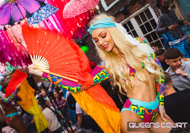 Queen's Court & Pride Courtyard Parties