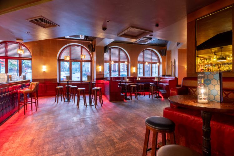 Main Bar at Be At One Norwich Main Bar at Be At One Norwich