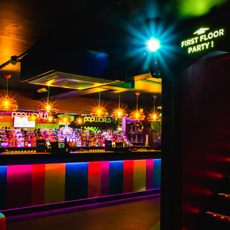 PRIVATE HIRE AREA AT Popworld Cheltenham PRIVATE HIRE AREA AT Popworld Cheltenham