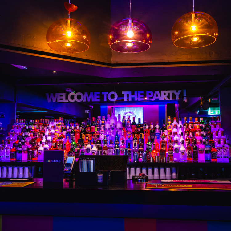 PRIVATE HIRE AREA AT Popworld Cheltenham PRIVATE HIRE AREA AT Popworld Cheltenham