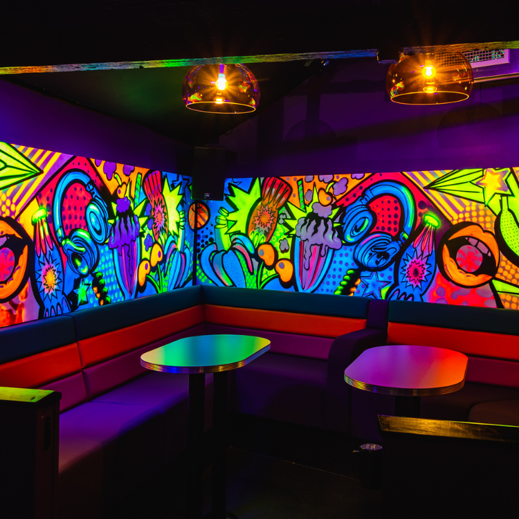 PRIVATE HIRE AREA AT Popworld Cheltenham PRIVATE HIRE AREA AT Popworld Cheltenham