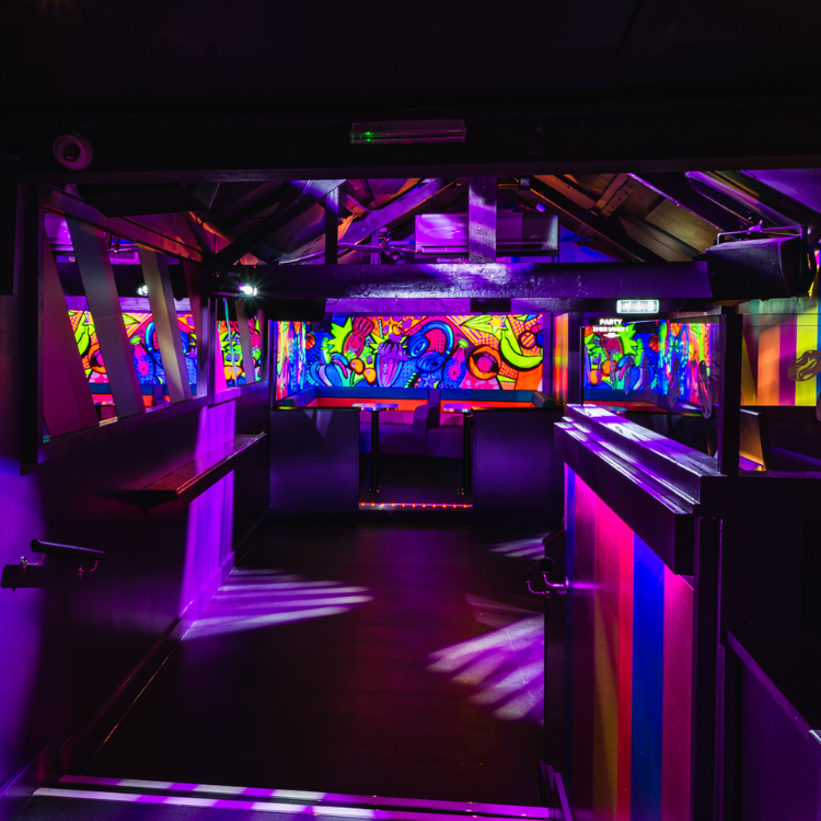 PRIVATE HIRE AREA AT Popworld Cheltenham PRIVATE HIRE AREA AT Popworld Cheltenham