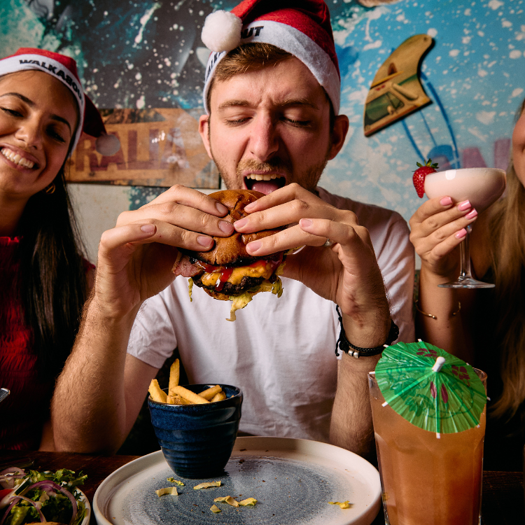 Christmas Food at Walkabout