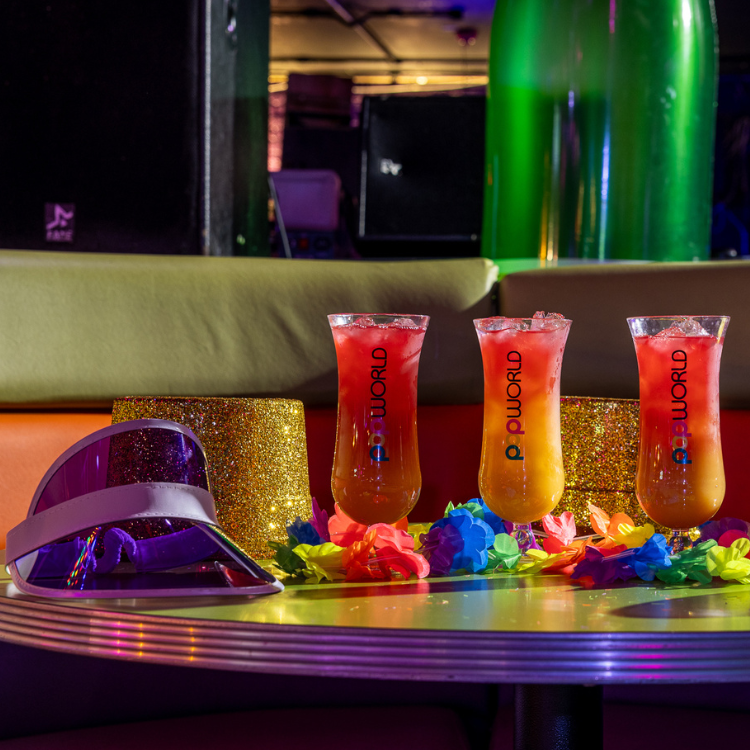 PRIVATE HIRE AREA AT Popworld Derby