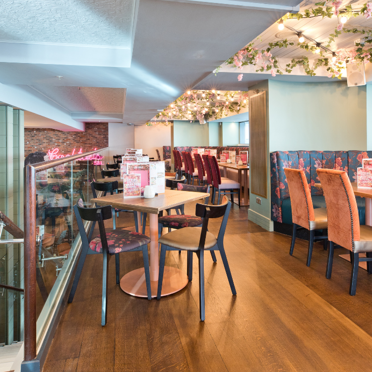 S&L Bristol Harbourside Upstairs seating