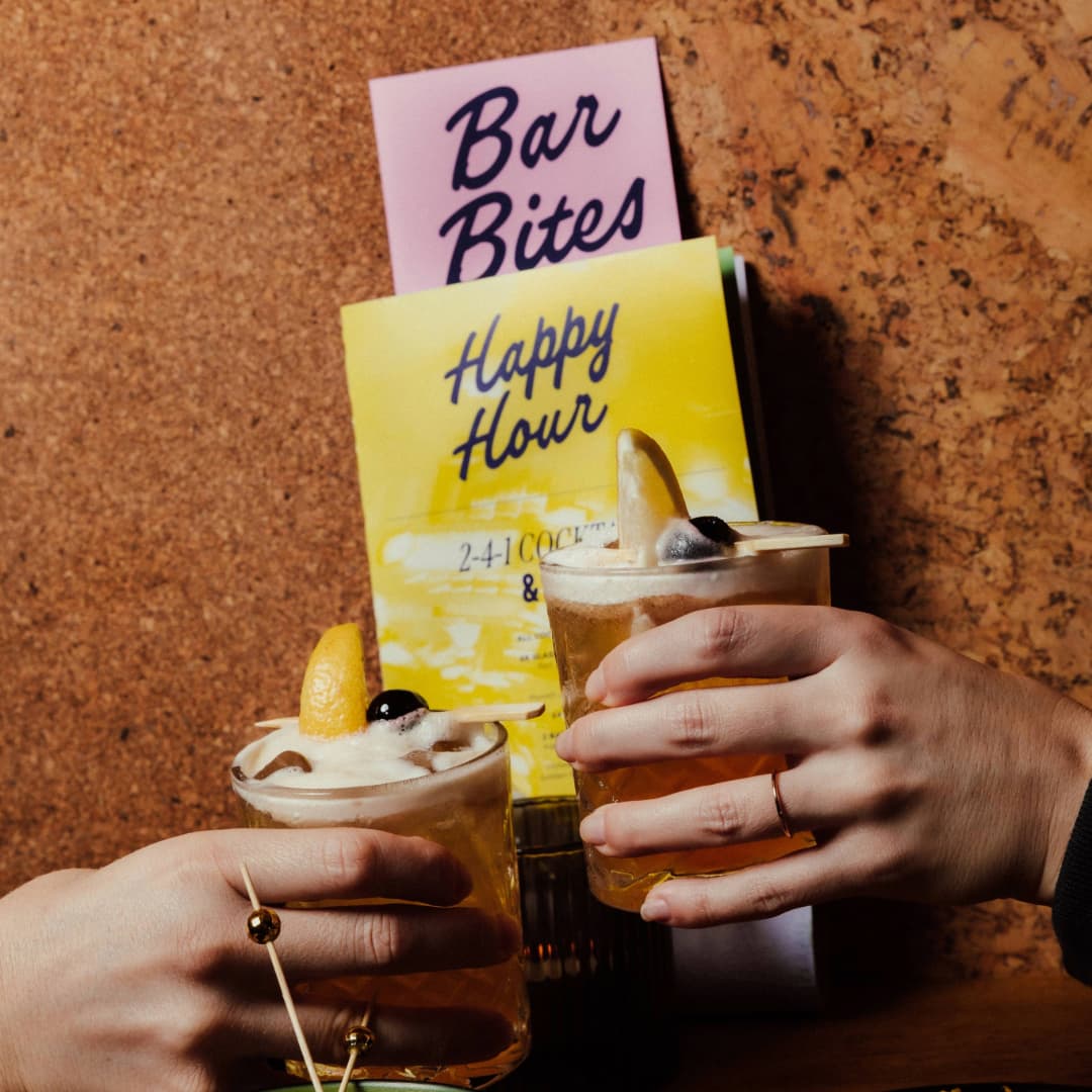 2 for 1 cocktails at Be At One Monument