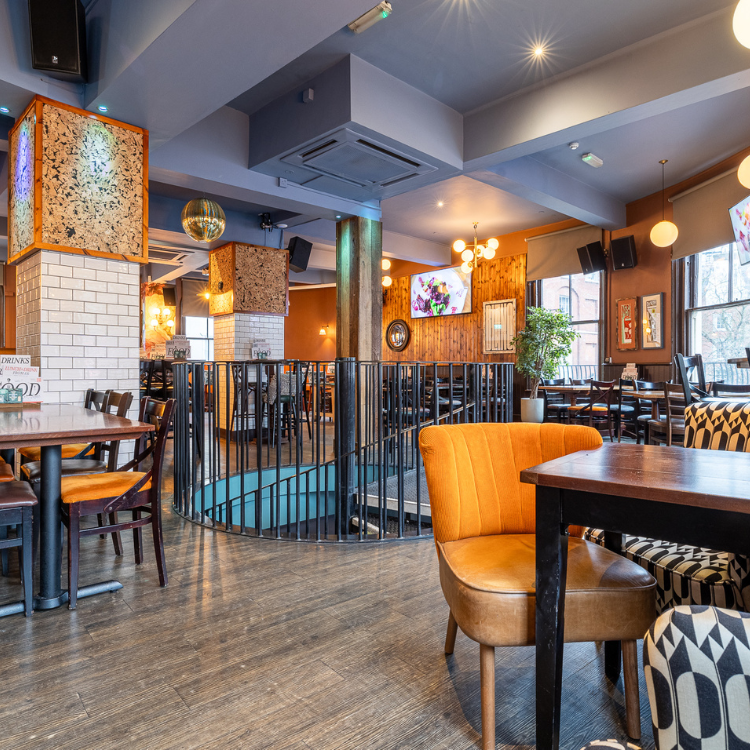 Private Hire Area at Faradays Nottingham