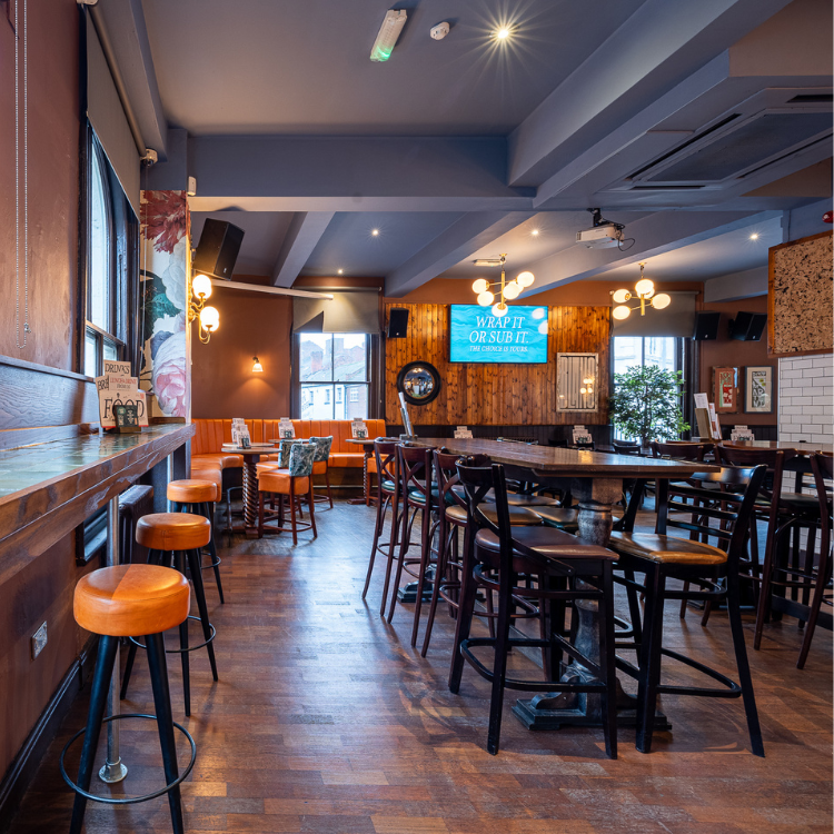 Private Hire Area at Faradays Nottingham