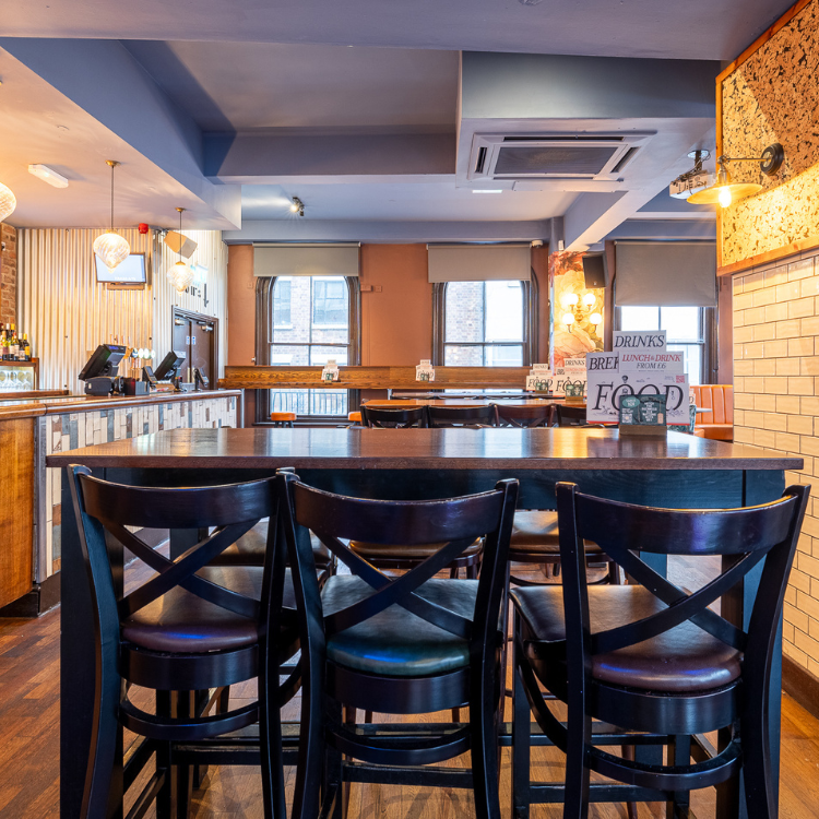 Private Hire Area at Faradays Nottingham