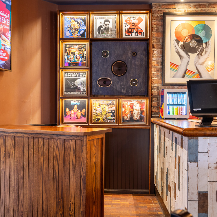 Private Hire Area at Faradays Nottingham