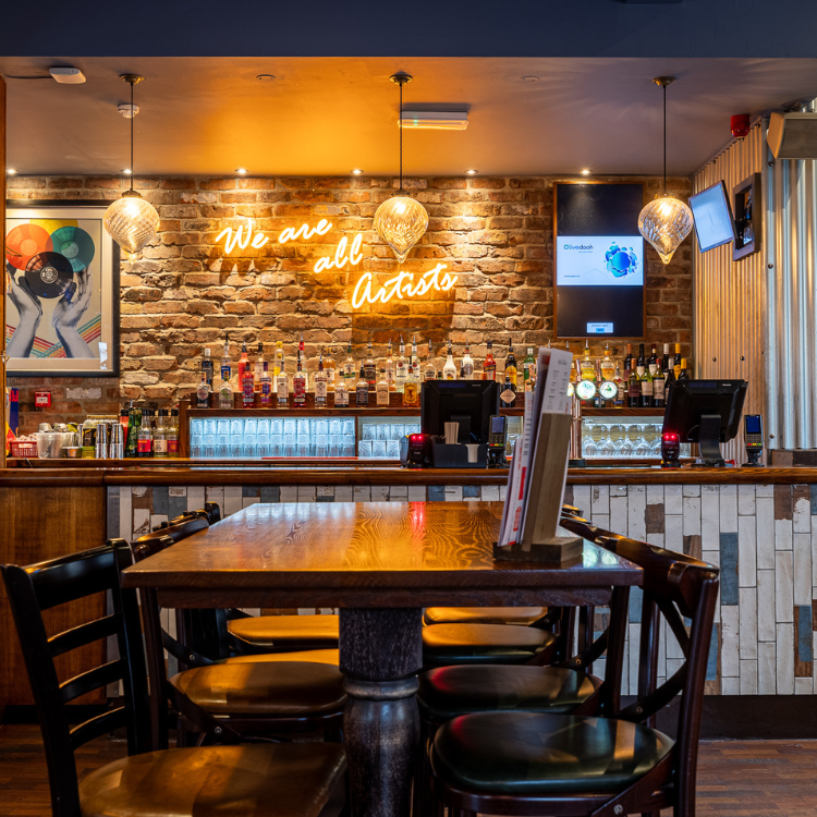 Private Hire Area at Faradays Nottingham