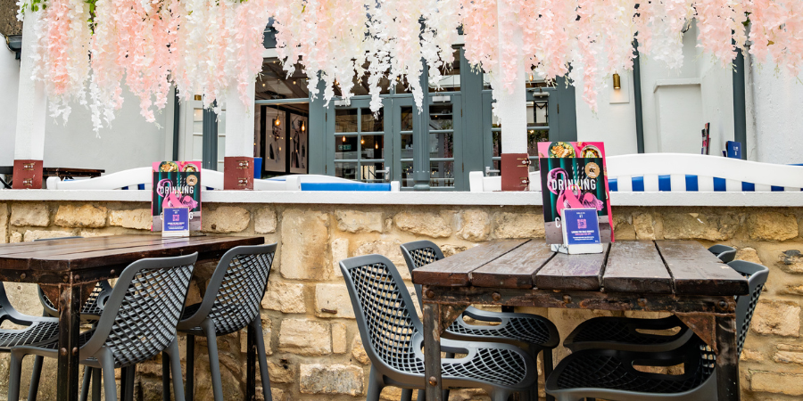 beer garden