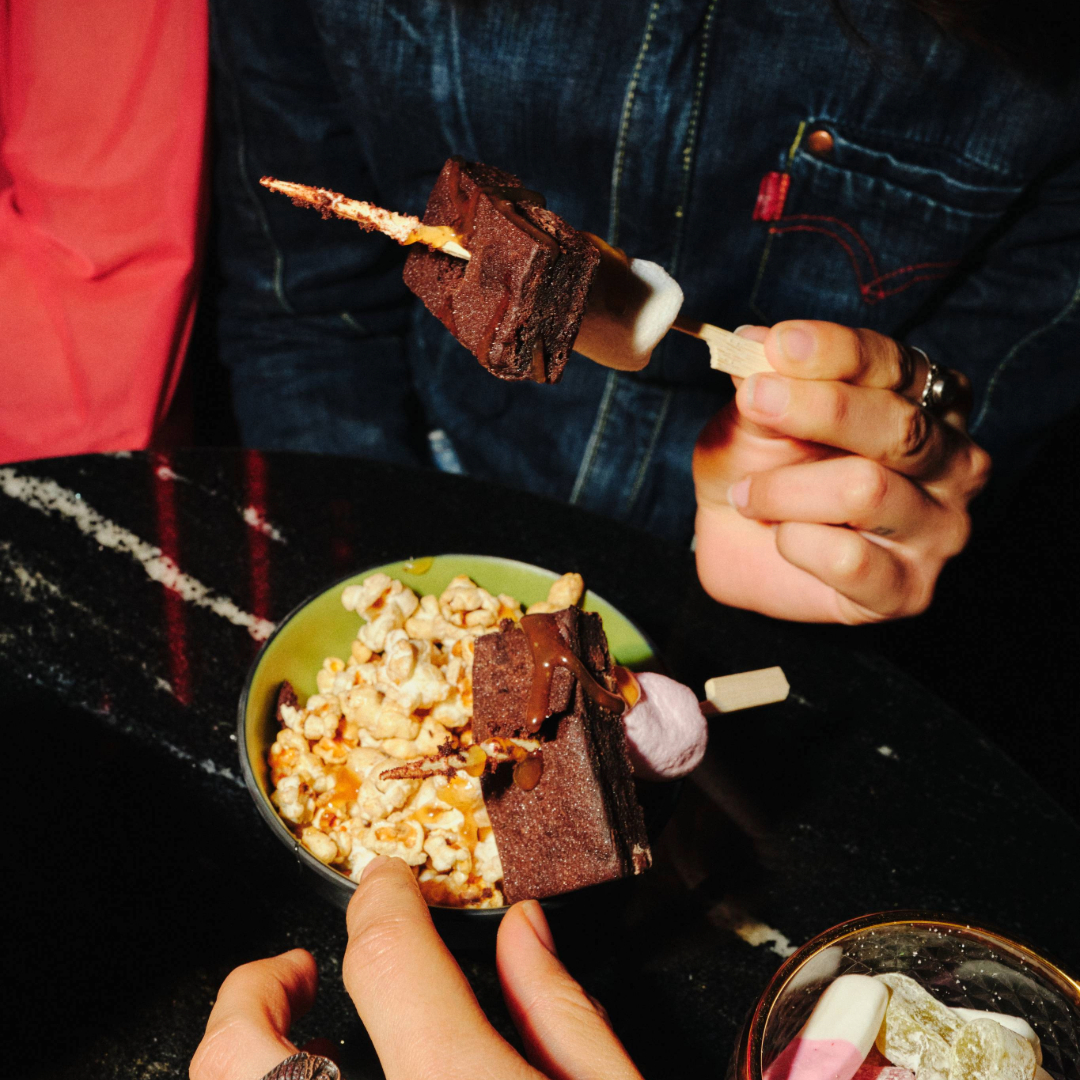 Double Chocolate Brownie & Marshmallows at Be At One Liverpool Street