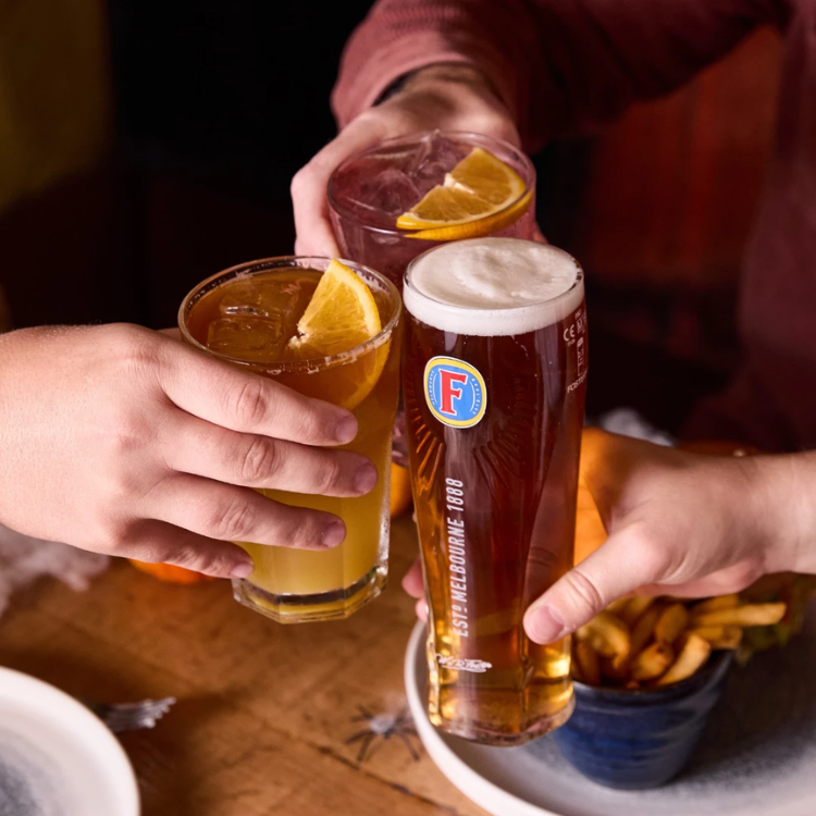 Beers on tap