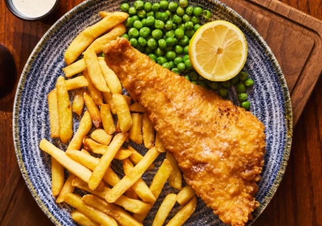 Hand-battered Fish & Chips