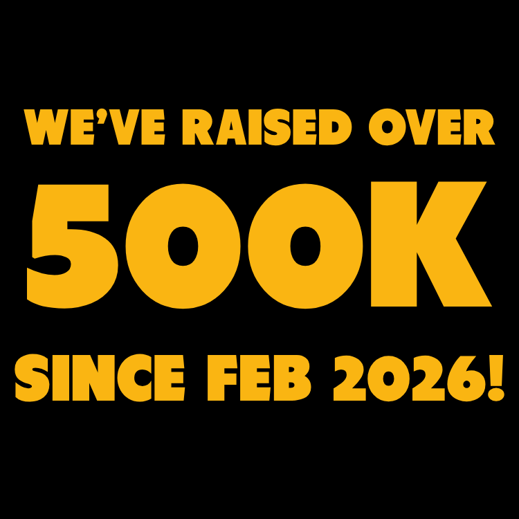 Celebration of the community reaching a combined fundraising total of over £500,000 for CAFT.