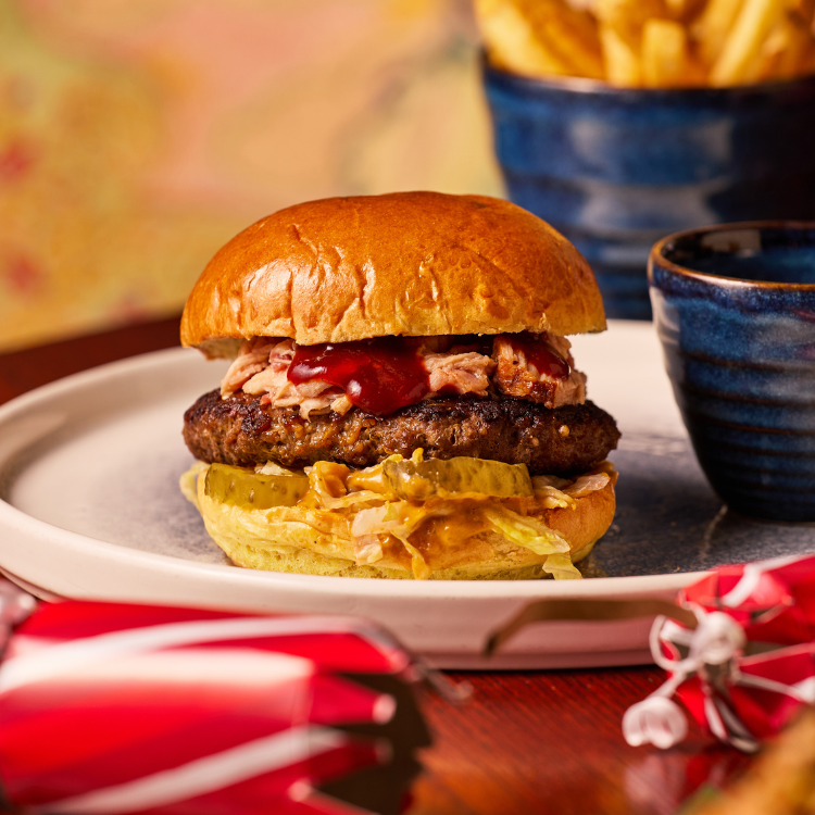 Christmas Burger at Walkabout