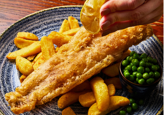 Hand-battered Fish & Chips