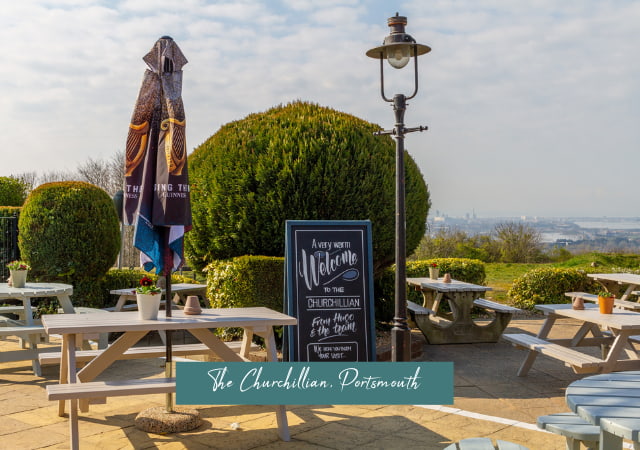 Pubs in Portsmouth with beer garden