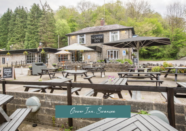 Pubs in Swansea with beer garden