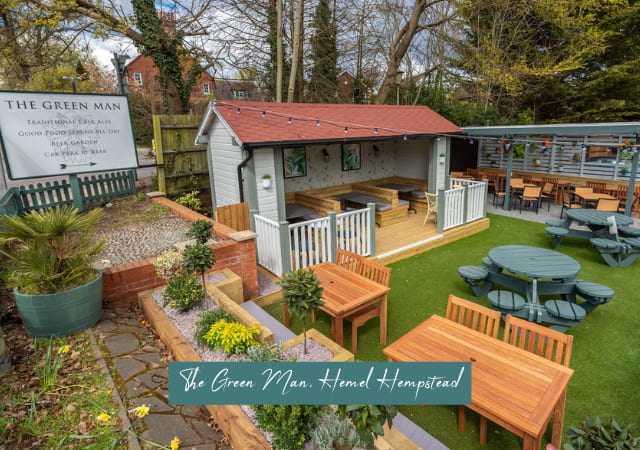 Pubs in Hemel Hempstead with beer garden