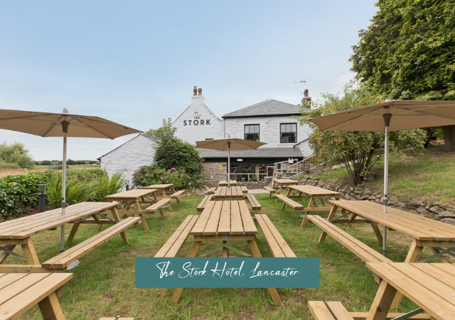 Pubs in Lancaster with beer garden