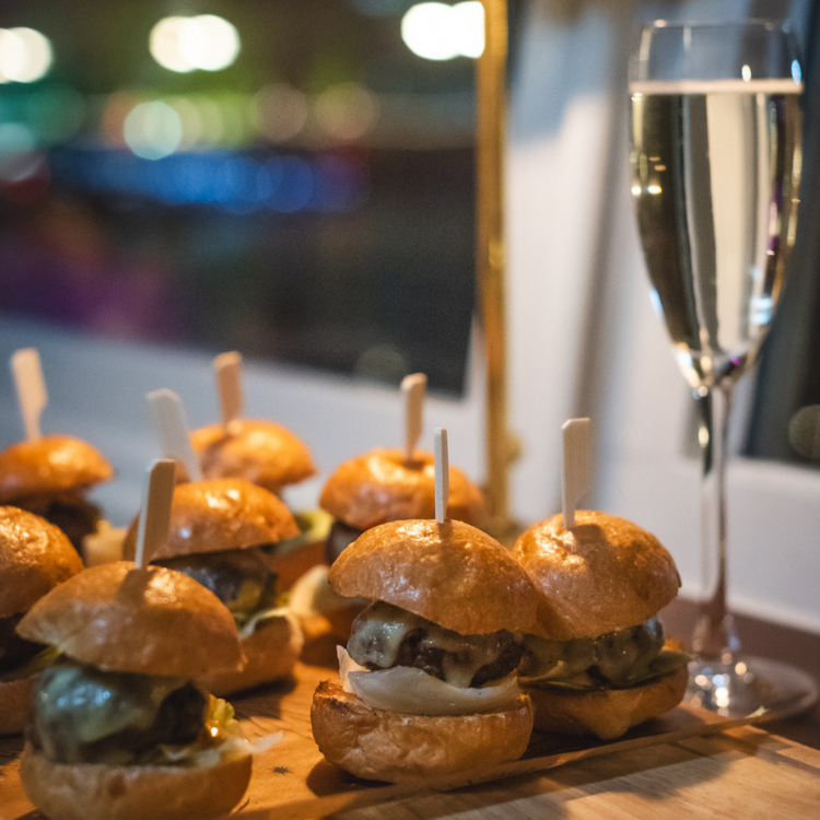 New Year's Eve Sliders at Tattershall Castle Whitehall