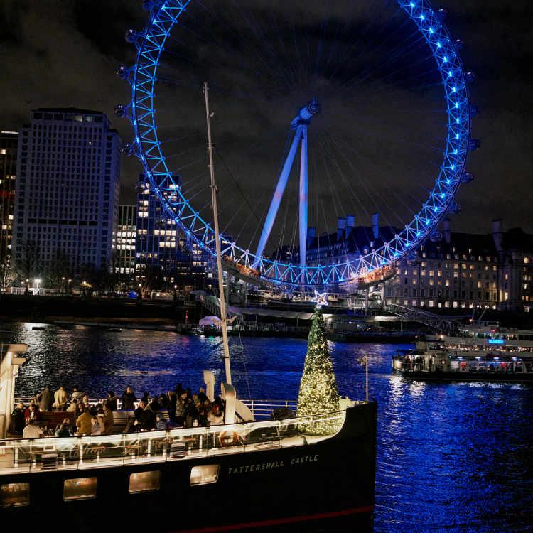 New Year's Eve On-Board at Tattershall Castle Whitehall