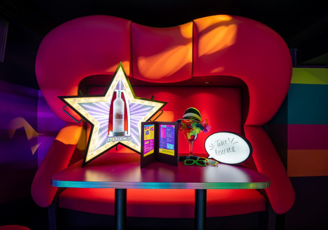 VIP Booth at Popworld