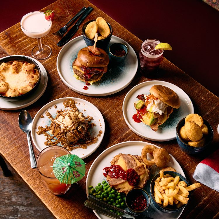 Christmas Food at Walkabout