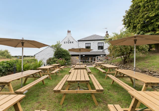 Stork Hotel Pub Garden