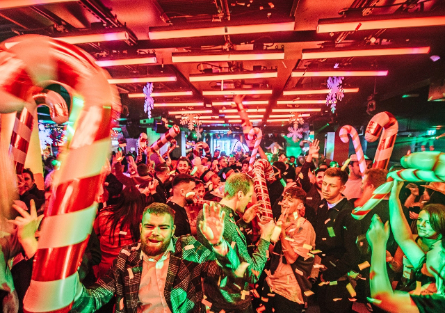 Popworld Christmas Candy Cane Party