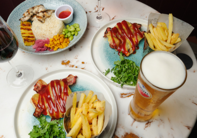 Dinner at Slug & Lettuce