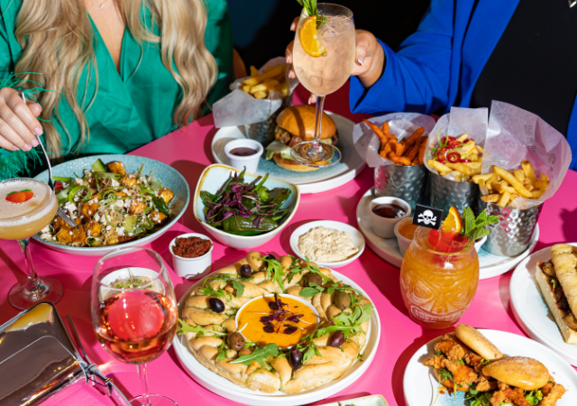 Dinner at Slug & Lettuce