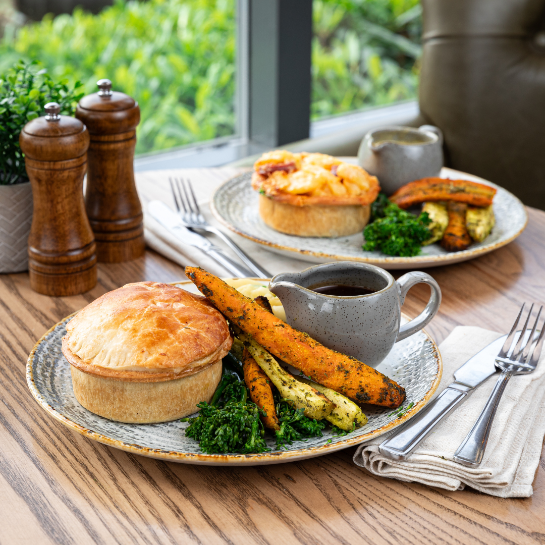 Award Winning Dishes at Tattershall Castle Whitehall