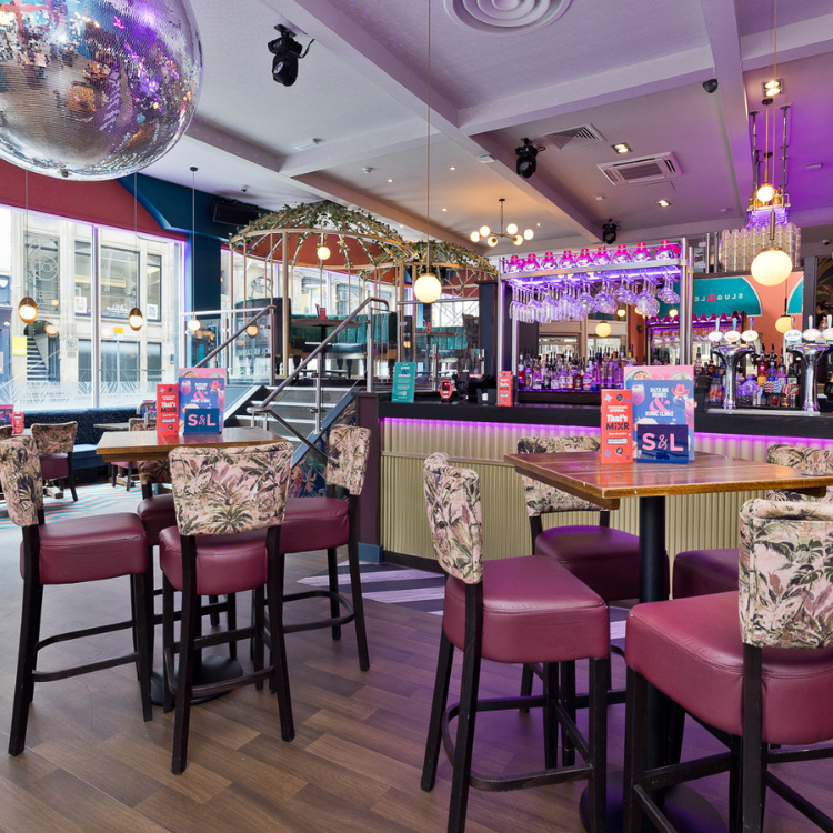 Interior of Slug And Lettuce Liverpool