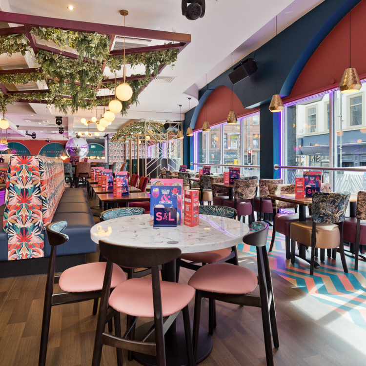 Interior of Slug And Lettuce Liverpool