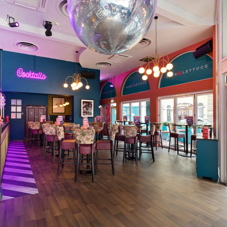 Interior of Slug And Lettuce Liverpool