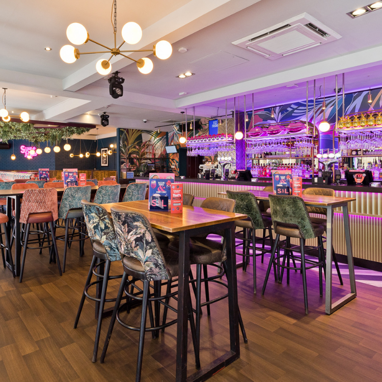 Interior of Slug And Lettuce Liverpool