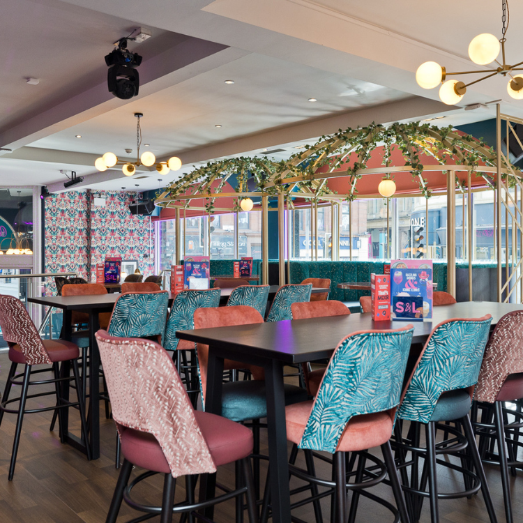 Interior of Slug And Lettuce Liverpool
