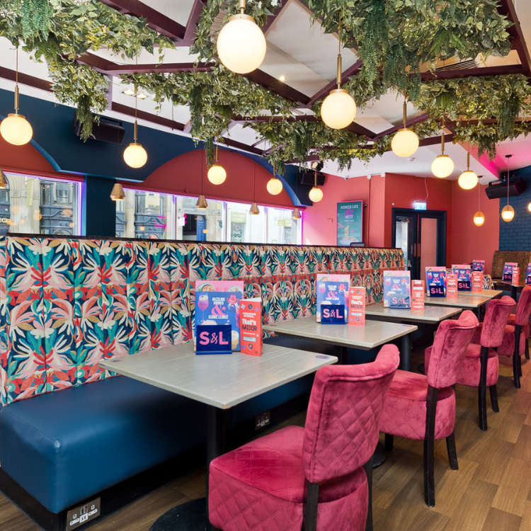 Interior of Slug And Lettuce Liverpool