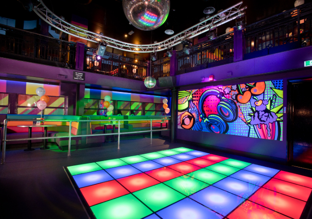 Mezzanine dancefloor