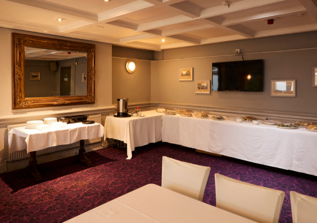 Private Hire space with hot drinks