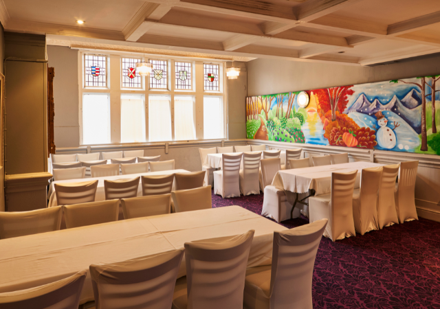 Private Hire Space with Art Mural